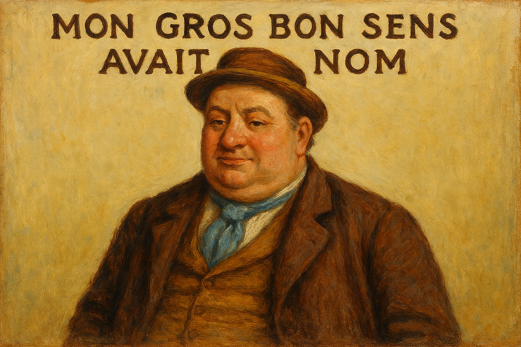 Mon Gros Bon Sens avait un nom
